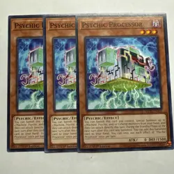 Psychic Processor x3 (playset) MP25-EN326 Common 1st ED NM Yugioh - Image 1