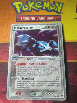 Pokemon TCG Metagross EX Power Keepers Holo Ultra Rare Card 95/108 MP - Image 1
