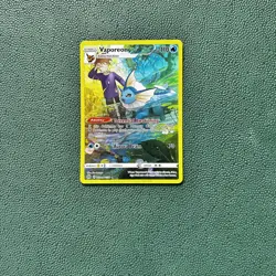 Vaporeon TG02/TG30 Trainer Gallery Brilliant Stars NM Pokemon Card - Image 1