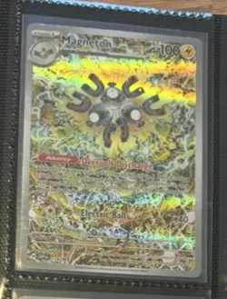 Pokemon TCG Magneton SVP 159 Surging Sparks Promo Card NM Condition - Image 1
