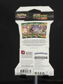 Pokemon Evolving Skies Booster Pack 10 Cards English 2021 - Image 2