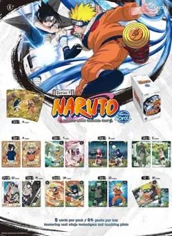 Kayou Naruto Heaven Scroll Series 1 – Japanese Sealed Box (18 Packs 90 Cards) - Image 1