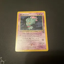 Misdreavus Pokemon Black Star Promo Card #39 Pokemon League 2001 - Image 1