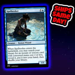 Spellseeker - Custom Art Magic: The Gathering Playtest Card - Commander EDH - Image 1