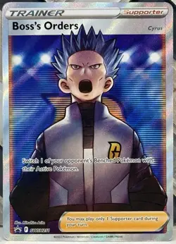 Boss's Orders (Full Art) NM SWSH251 2022 Sword & Shield Promo Cards - Image 1