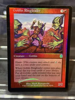 MTG FOIL Goblin Ringleader Apocalypse 62/143 MN NP - Image 2