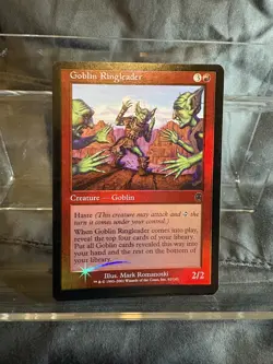 MTG FOIL Goblin Ringleader Apocalypse 62/143 MN NP - Image 3