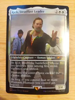 Rick, Steadfast Leader - 143 (Secret Lair Drop Series) - Near Mint NM - Foil - Image 1
