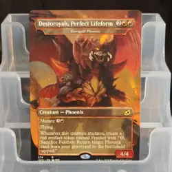 Magic: The Gathering Destoroyah Perfect Lifeform Rare Red Creature 374 Ikoria - Image 1
