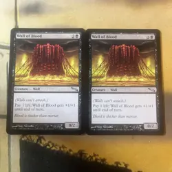 MTG / Wall Of Blood X 2 / Innistrad / Nm - Image 1