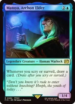 Matoya, Archon Elder Foil Final Fantasy MTG NM - Image 1