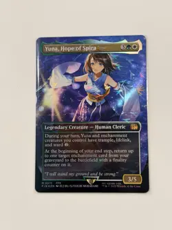 Yuna, Hope of Spira (Borderless) (Chocobo Track Foil) Final Fantasy Foil - Image 1