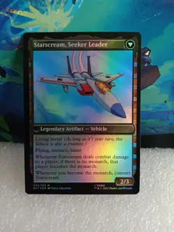 Starscream, Power Hungry 05 Foil Universes Beyond: Transformers BOT - Image 1