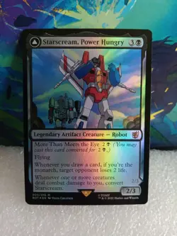 Starscream, Power Hungry 05 Foil Universes Beyond: Transformers BOT - Image 2
