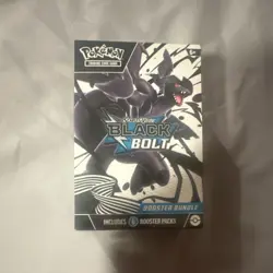 Pokemon TCG Scarlet & Violet—Black Bolt Booster Bundle Box 6 Packs Zekrom 2025 - Image 1