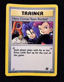 Here Comes Team Rocket! 15/82 Holo (Creased) - Pokemon TCG Team Rocket (HP) - Image 1