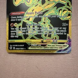 Pokemon TCG Rayquaza VMAX Secret Rare Holo Silver Tempest TG29/TG30 320 HP - Image 2