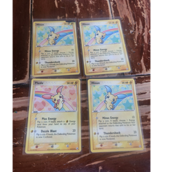 Pokemon Minun 67/101 & Plusle 69/101 Basic Card Lot 4 Cards - Image 1