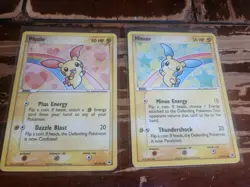 Pokemon Minun 67/101 & Plusle 69/101 Basic Card Lot 4 Cards - Image 2