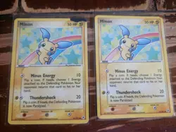 Pokemon Minun 67/101 & Plusle 69/101 Basic Card Lot 4 Cards - Image 4