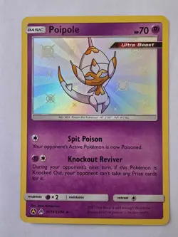 Poipole SV19/SV94 Rare Shiny Hidden Fates Shiny Vault Pokemon NM - Image 1