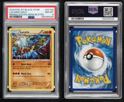 Lucario Pokemon XY Black Star Promo PSA 8 - Image 3