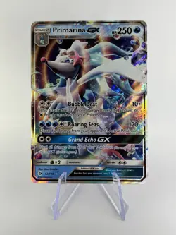 Primarina GX - 42/149 - Pokemon Sun & Moon Base Set Ultra Rare Card - Image 1