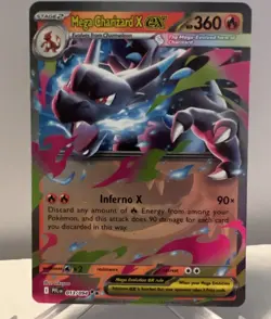 Pokemon TCG Mega Charizard X ex 013/094 Phantasmal Flames Card NM - Image 2