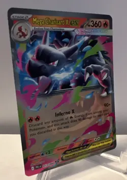 Pokemon TCG Mega Charizard X ex 013/094 Phantasmal Flames Card NM - Image 3