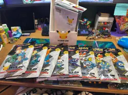 Pokemon TCG 25th Anniversary First Partner Packs Complete Set + Binder + Display - Image 1