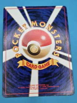 Kadabra No.064 Base Set Old Back 1996 Pokemon Card Japanese LP - Image 2