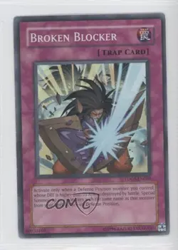 Broken Blocker Unlimited YuGiOh The Duelist Genesis #TDGS-EN69 2008 READ - Image 1