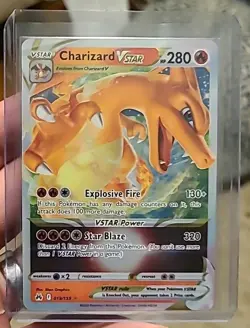 Pokemon Crown Zenith Charizard VSTAR Ultra Rare Holo Card #19/159 - Image 1