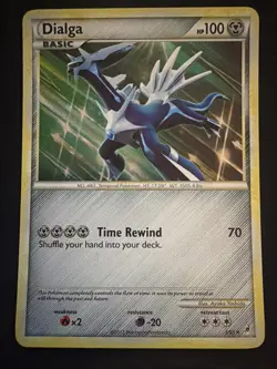Dialga Holo Rare Pokemon TCG Call of Legends Series 3/95 LP - Image 1