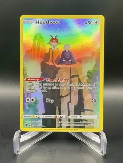 Hoothoot TG12/TG30 Astral Radiance Trainer Gallery Ultra Rare Pokemon Card NM/M - Image 1