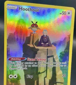 Hoothoot TG12/TG30 Astral Radiance Trainer Gallery Ultra Rare Pokemon Card NM/M - Image 3