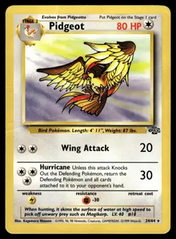 Pidgeot 24/64 Jungle Rare Pokemon - Image 1