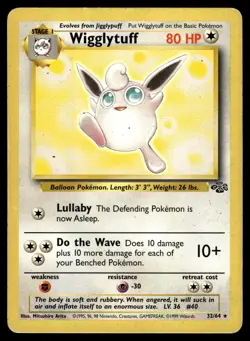 Wigglytuff 32/64 Jungle Rare Pokemon - Image 1