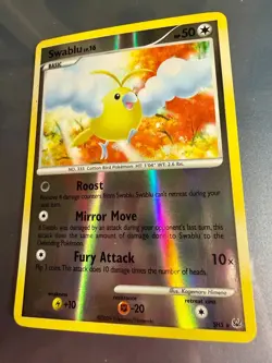 Swablu (Shiny) SH5 Platinum Reverse Holo 2009 Pokemon Card - Image 2