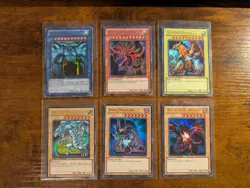Yugioh 2010 Legendary Collection Limited Edition Promo Lot of 6 Cards LP - Image 1
