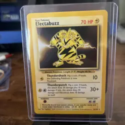 Electabuzz 020/102 Base Set Regular 2000 Pokemon - Image 1