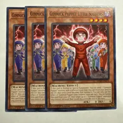 Gimmick Puppet Little Soldiers x3 (playset) MP25-EN379 Common 1st ED NM Yugioh - Image 1