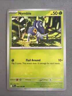 Pokemon TCG * Phantasmal Flames * 9/94 Nymble Common * FRESH PK - Image 1