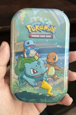 Pokemon Celebrations Kanto Mini Tin, 3 English Packs & Coin, Factory SEALED!! - Image 3
