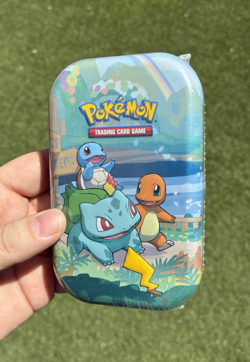 Pokemon Celebrations Kanto Mini Tin, 3 English Packs & Coin, Factory SEALED!! - Image 5