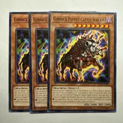 Gimmick Puppet Cattle Scream x3 (playset) MP25-EN381 Common 1st ED NM Yugioh - Image 1