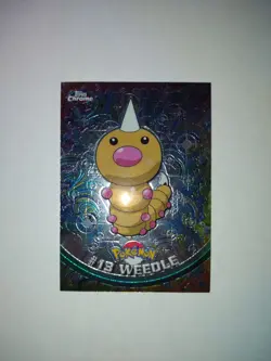 Topps Chrome Pokemon Weedle #13 NM/M (A) - Image 1