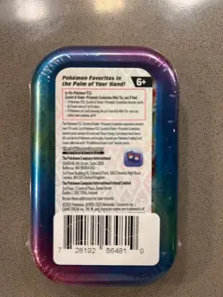 Prismatic Evolutions Mini Tin - Sylveon Art - Sealed Brand NEW - Pokemon TCG 🔥 - Image 2