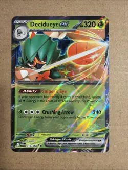 Decidueye ex 12/88 ME03: Perfect Order Pokemon TCG Double Rare - Image 1