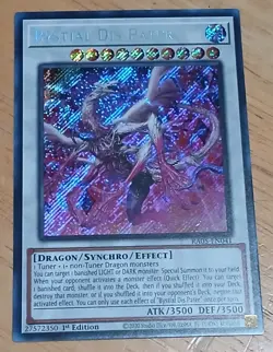 Yugioh Bystial Dis Pater Secret Rare - Image 1